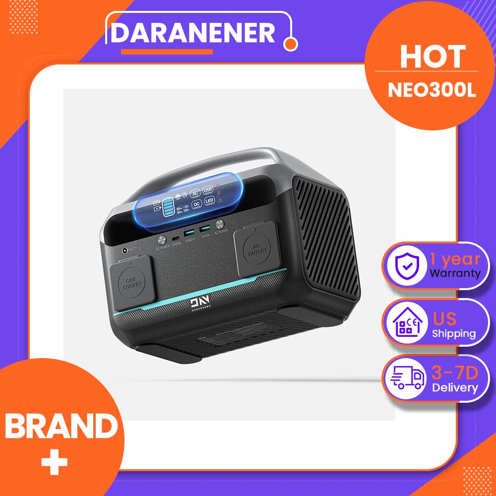 Solar Emergency Charger - Портативная электростанция Daranener NEO300L мощностью 350