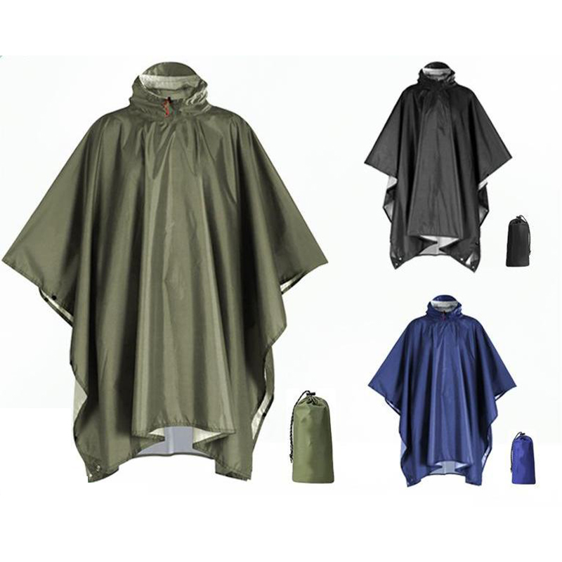 Сверхмощное пончо от дождя для – обзор и цена Emergency Poncho Rain