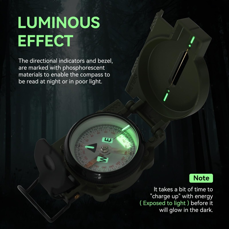Компас военного класса, точная – обзор и цена Compass Lensatic